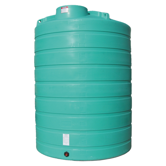 THV03000FG (Enduraplas) Tank-Vert 3000 Gal Ply 90 X 125 Green