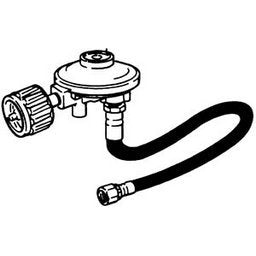 F271161 | 22 in. LP BBQ Hose & Regulator Assembly w/3/8 FFL x QCC1