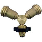 F271735 | LP in.Y in. Female Adapt w/Handwheel (1 - MPOL X 2- Male QCC1's)
