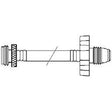 F273701 | 5' LP Hose/Reg Assy MPOL with Handwheel X 1 in. #20 male swivel