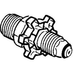 F273758 | LP Bulk Cylinder Adaptor with Handwheel MPOL X Male 1 in.-20