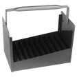 P3081 | Nipple Tray-3/4 Blk Iron Metal Tray