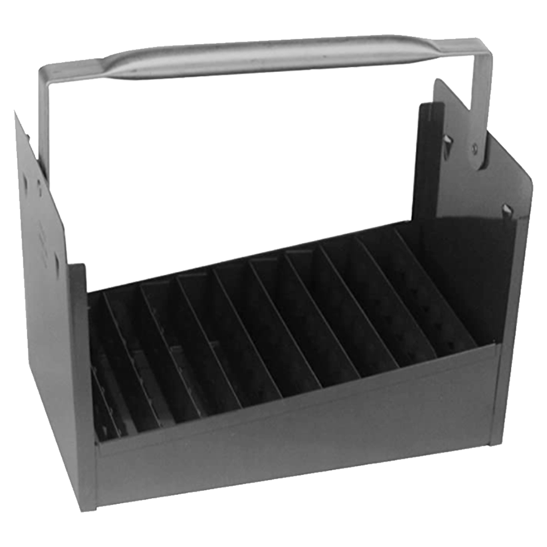 P3081 | Nipple Tray-3/4 Blk Iron Metal Tray