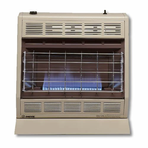 BF30P | Empire Propane Gas (30000 BTU) Vent Free Convection Heater (With Thermostat)