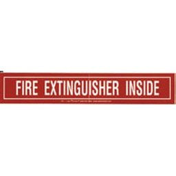 Labelmaster Part (Fl1) Fire Extinguisher Inside