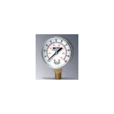 TL20-0100-4L (Weiss) | Gauge 2.5 100# 1/4 LM | Standard Pressure Gauge | 1/4