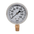2141GXB160 | Gauge-1/4Mpt Brbtmmt 2-1/2Liq 0-160Psi