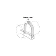 2400326100 (Anvil) | Strut Pipe Clamp 1-1/2 Iron | Strut | Strut Pipe Clamp
