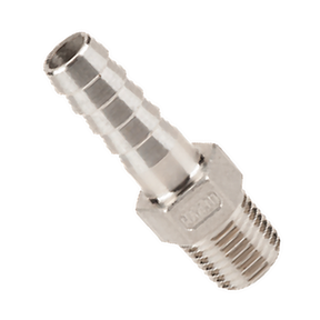 316-A1438 (Banjo) Barb-1/4 Mpt X 3/8 Hb Ss