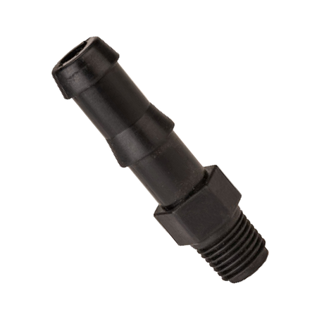 HB025-050 (Banjo) Barb-1/4 Mpt X 1/2 Hb