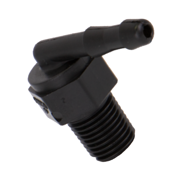 HB025-90 (Banjo) Barb-1/4 Mpt X 1/4 Hb 90Deg