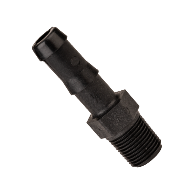HB038-050 (Banjo) Barb-3/8 Mpt X 1/2 Hb