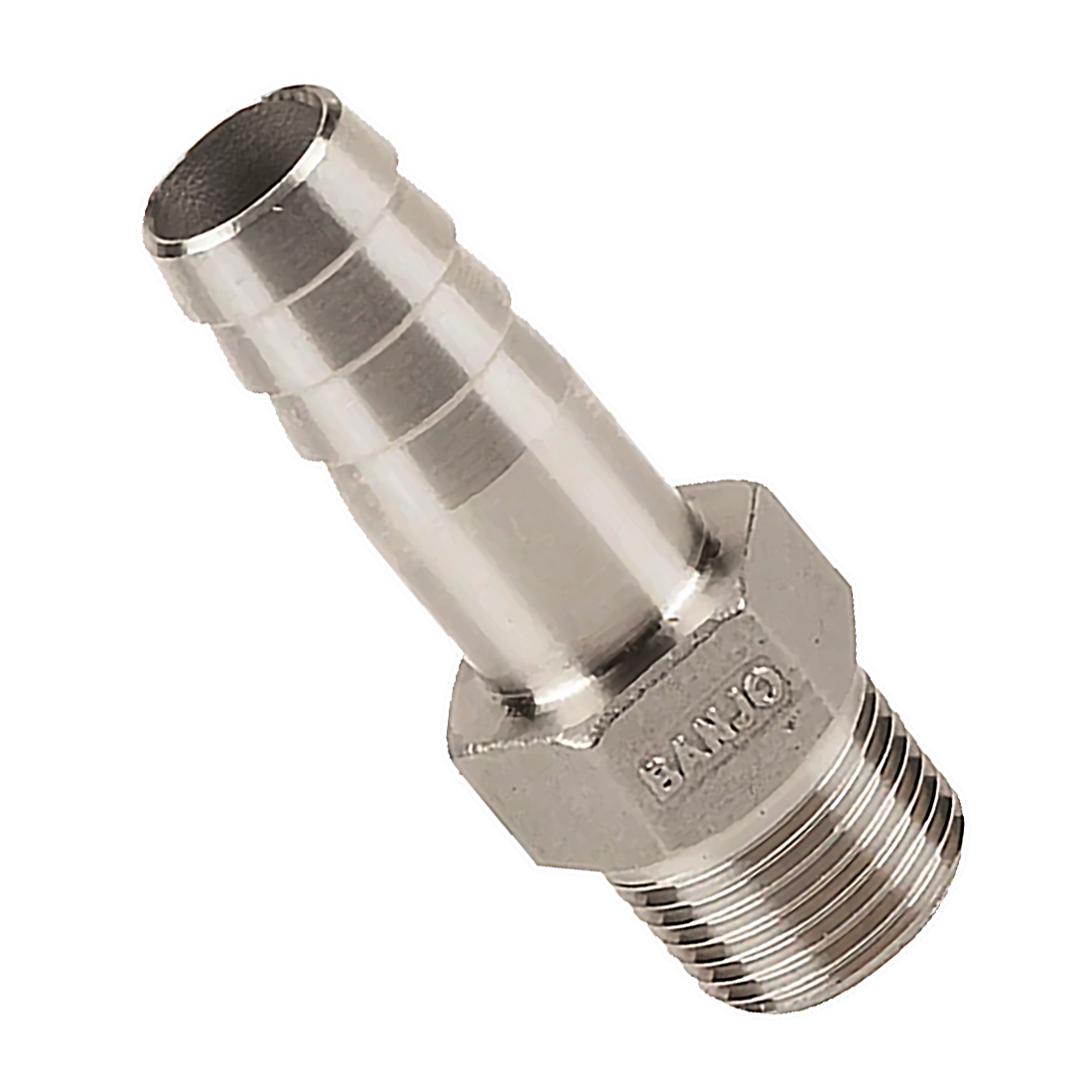 316-A3812 (Banjo) Barb-3/8 Mpt X 1/2 Hb Ss