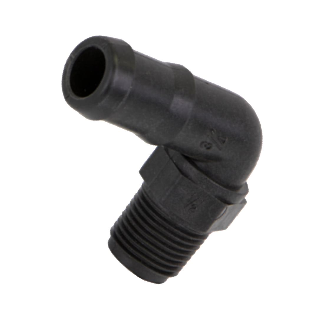HB050/075-90 (Banjo) Barb-1/2 Mpt X 3/4 Hb 90Deg