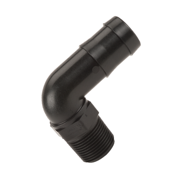 HB075/100-90 (Banjo) Barb-3/4 Mpt X 1 Hb 90Deg