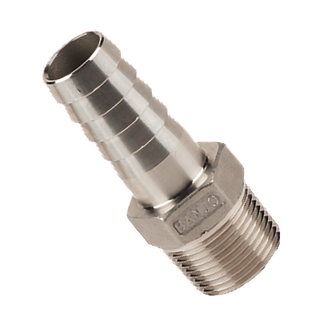 316-A34 (Banjo) Barb-3/4 Mpt X 3/4 Hb Ss