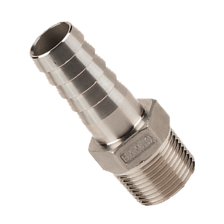 316-A34 (Banjo) Barb-3/4 Mpt X 3/4 Hb Ss