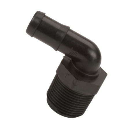 HB100/075-90 (Banjo) Barb-1 Mpt X 3/4 Hb 90Deg