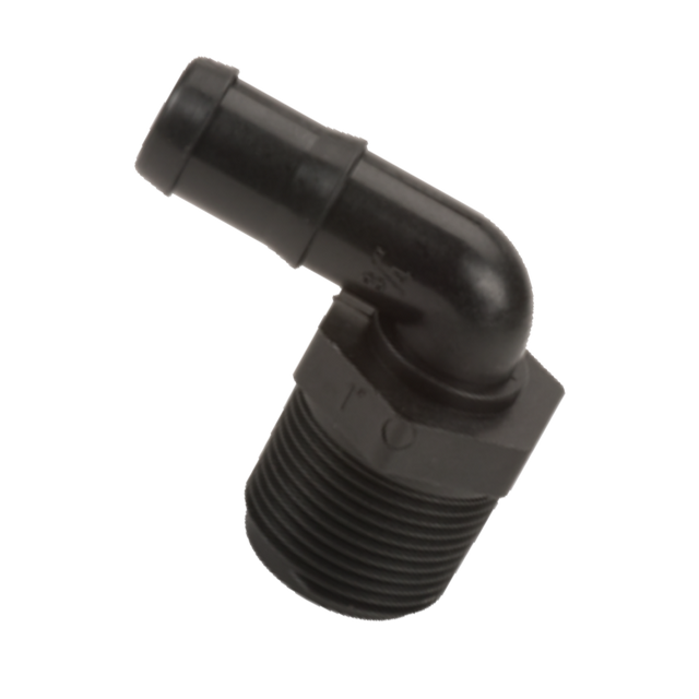HB100/075-90 (Banjo) Barb-1 Mpt X 3/4 Hb 90Deg
