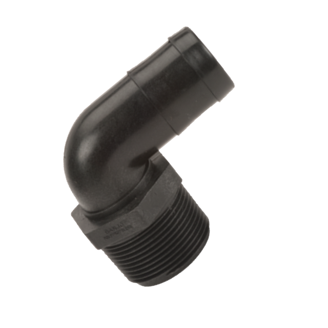 HB125-90 (Banjo) Barb-1-1/4 Mpt X 1-1/4 Hb 90Deg