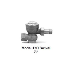 HO17C-2-SW (Hoffman) | 401545 1/2 Swivel Thermostatic Trap