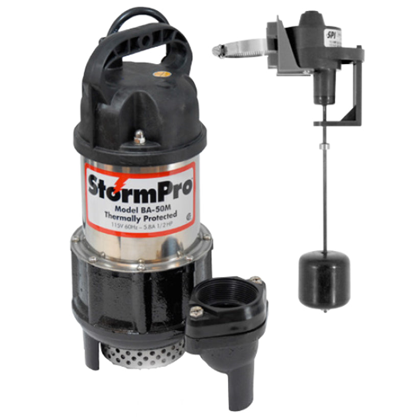 HP20143 (Ion Technologies) | BA50SPI (1/2 HP) - Sump Pump