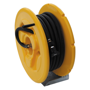 AHSPB100YE01 (Enduraplas) Reel-Hose 100 Hose And Lance On Stand