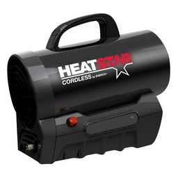 HS35CLP | 35M BTU Hero battery Operated HS35CLP forced air htr w/ hose