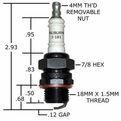 E5-I-181 (Auburn) | Auburn Electrode | Igniter