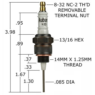 E5-I-33 (Auburn) | Auburn Electrode (CA490) (40058) | Igniter