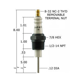E5-I-6 (Auburn) | Auburn Electrode (CA140) | Igniter