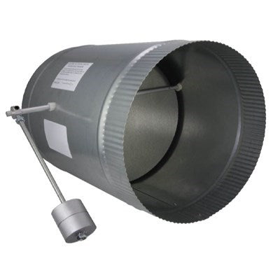 BH-08 (Io HVAC Systems) | 8 Rnd Horizontal Barometric Bypass Da | IO HVAC Control | Damper