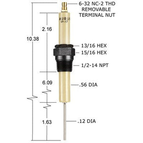 E5-IP-17 (Auburn) | Auburn Electrode (CA310) (MAXON39782) | Igniter
