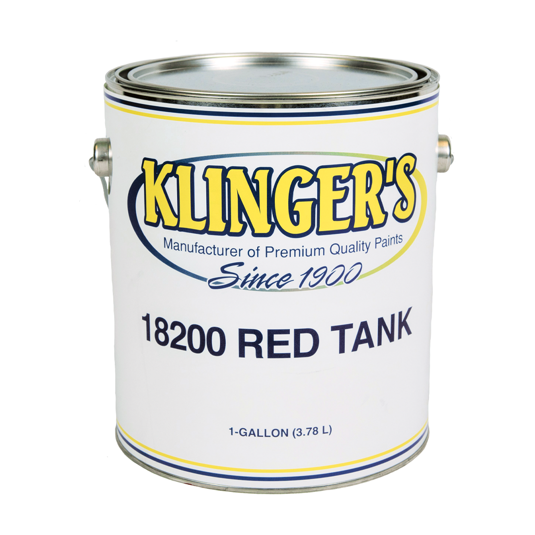 K18200 (Klinger Paint) Paint-Klinger Red Tank Enamel Gal