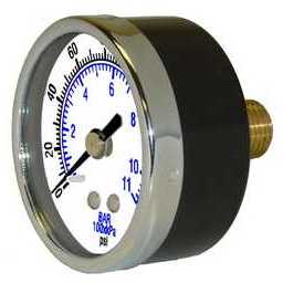 Engineered Specialty Products Part (102D-204C) 0-30 Psi Pressure Gauge 2 In.  Dial