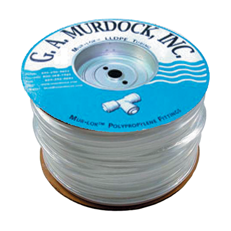 L0605007 (GA Murdock) Tubing-3/8 Od Poly Per Ft Natural