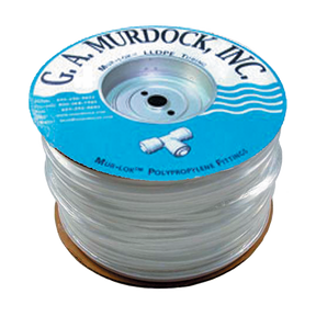 L0802507 (GA Murdock) Tubing-1/2 Od Poly Per Ft Natural