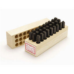 Young Brothers Stamp Works,Inc Part (06271) 1/4 In.  27 Piece Letter Stamp Set