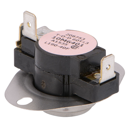 10M64 (Lennox) | 150-190F Auto Limit Switch