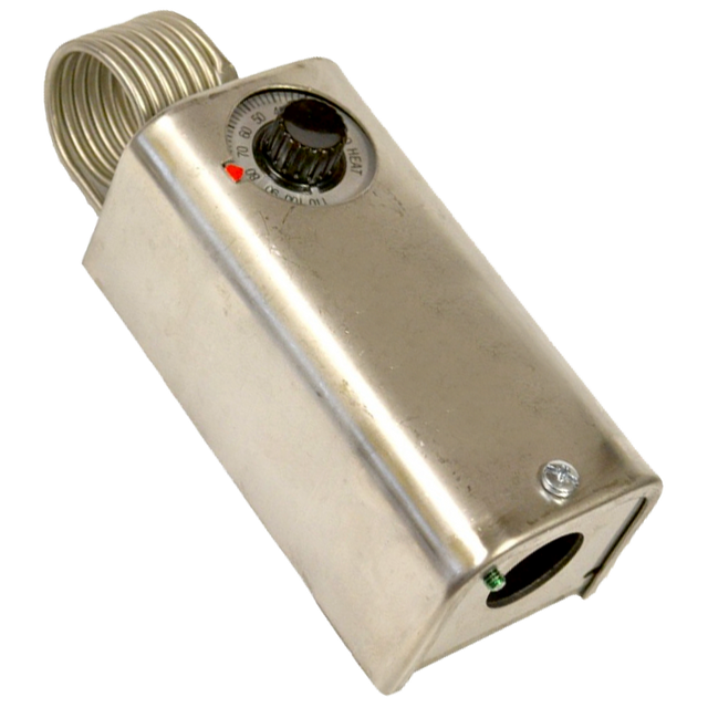 500-06537 (L.B. White) Thermostat-Remote Ss Less Wiring