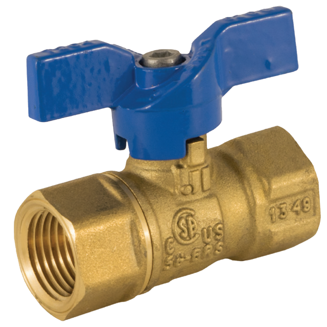101-401 (Jomar Valve) Valve-Ball 1/4 Fip 2 Piece 600 Wog