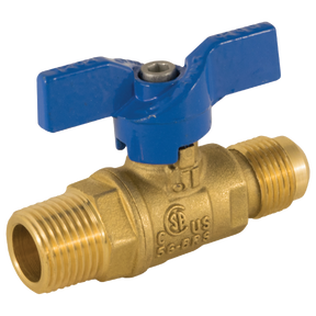 101-702 (Jomar Valve) Valve-Ball 1/2 Mip X 3/8 Fl 2 Pc 600 Wog
