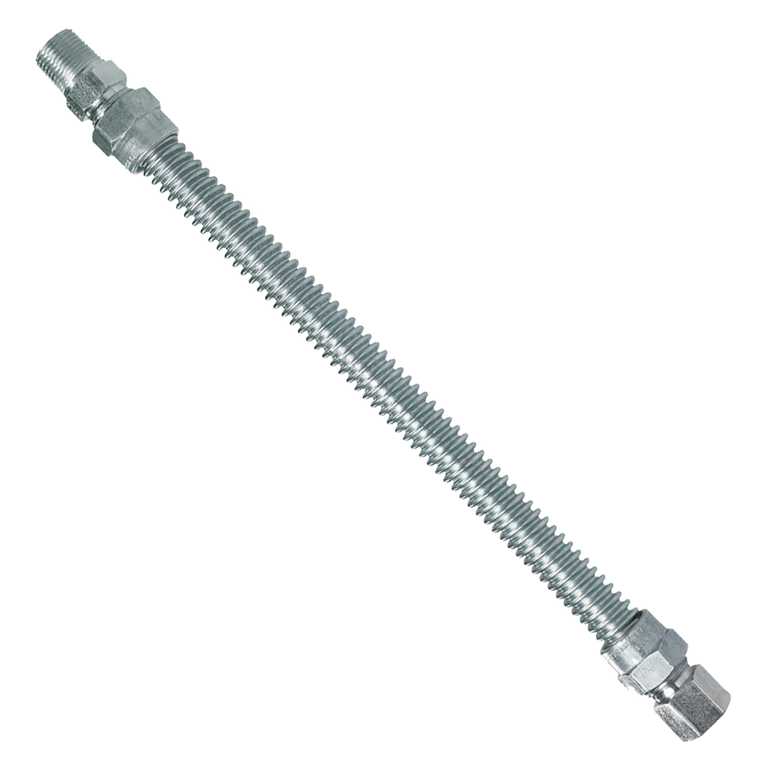 100-2122-18 | Connector-3/8 Od X 18 3/8Mipx3/8Fip
