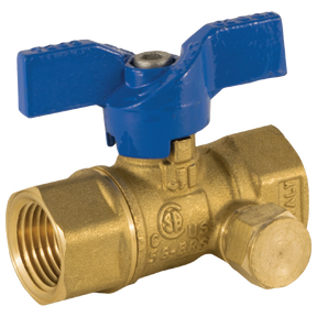 102-301 (Jomar Valve) Valve-Ball 1/4 Fip 2 Pc 600 Wog Side Tap