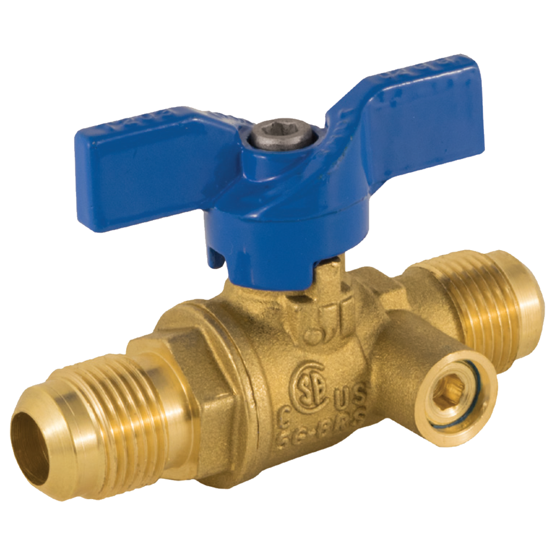 102-403 (Jomar Valve) Valve-Ball 1/2Flx1/2Fl 2Pc 600Wog Sd Tap