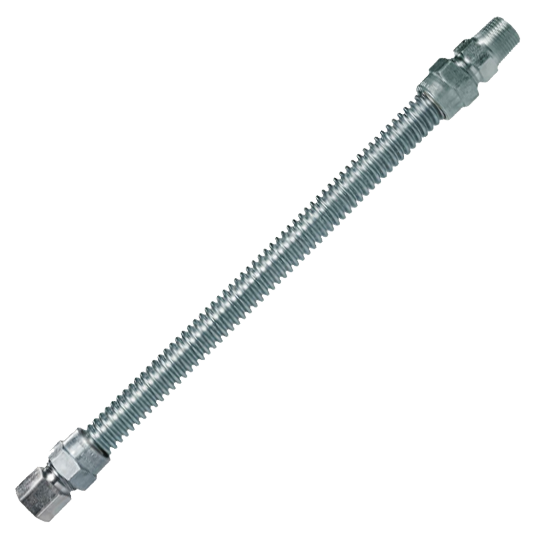 10-3132-18 (Dormont) Connector-3/8 Od X 18 1/2Mipx1/2Fip