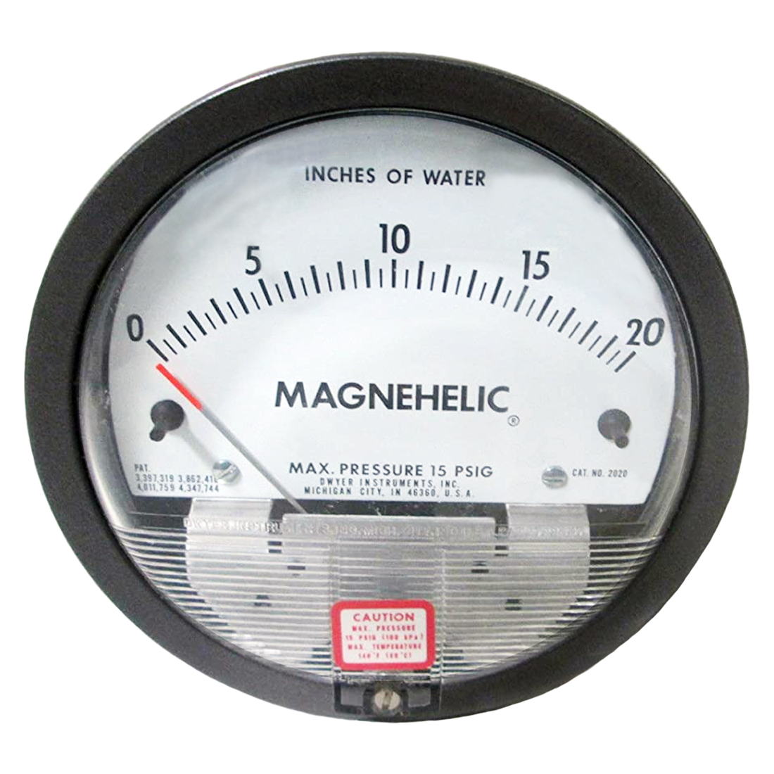 2020-BUNA-IC (Dwyer) Kit-Gas Pressure Magnehelic Gau 0-20 Wc