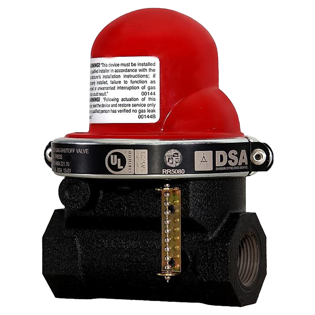 MODEL #300 (Pacific Seismic) Valve-Earthquake 3/4 Horiz 7 Psi