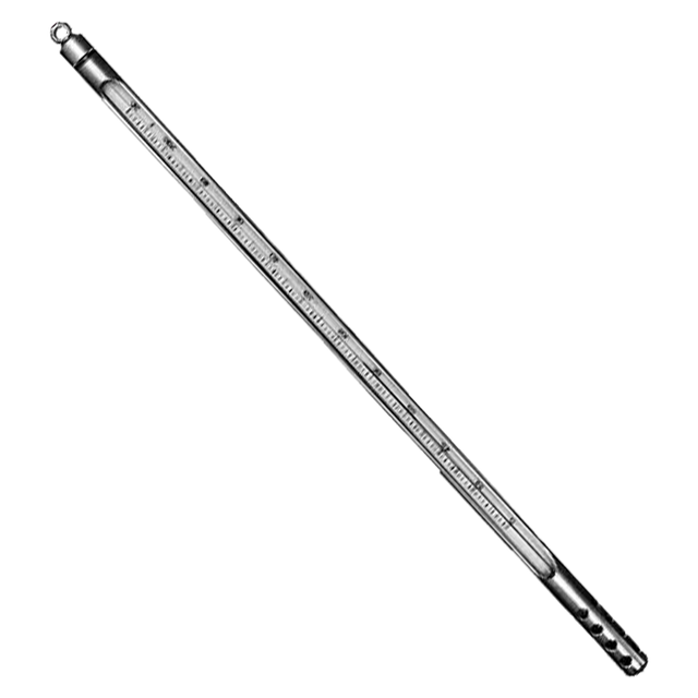 3100 SA | Thermometer-Railcar -30-120 Deg F Case