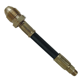 MER405-24 (Marshall Excelsior) Pigtail-Rbr Ex Flo Pol X 1/4 Mpt Tu 24 L